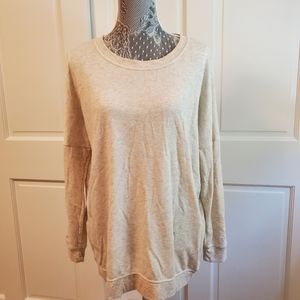 Xersion sweatshirt in cream color